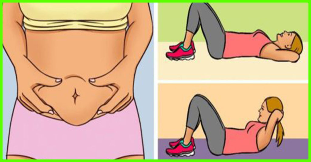 Simple Exercise to Lose Back and Belly Fat Fast