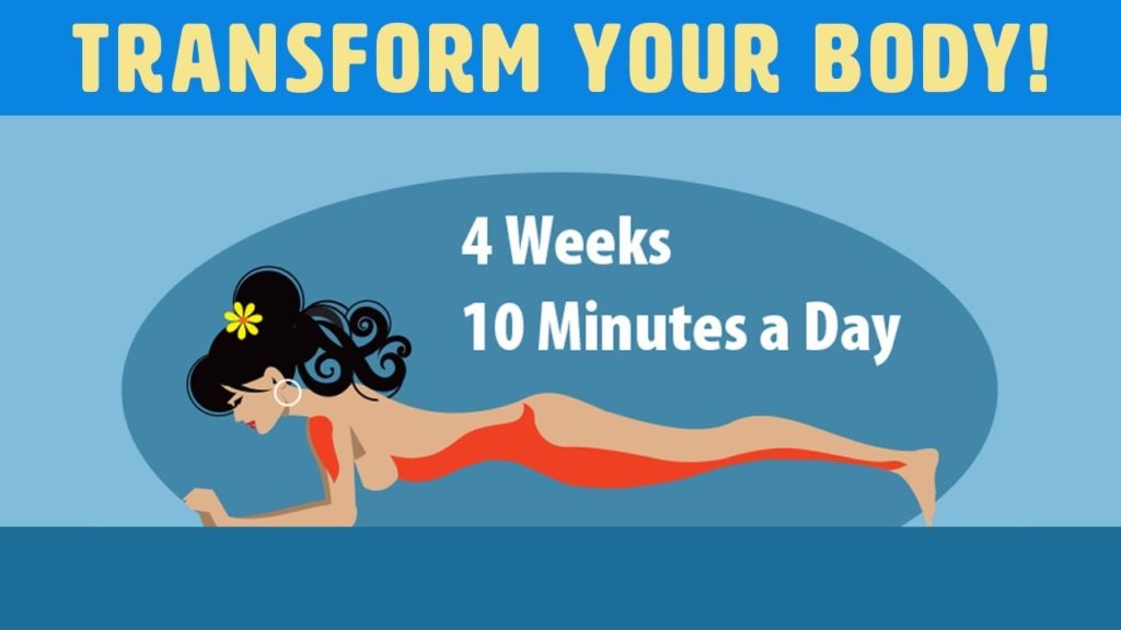 5 Exercises that will transform your Body in Just 4 Weeks