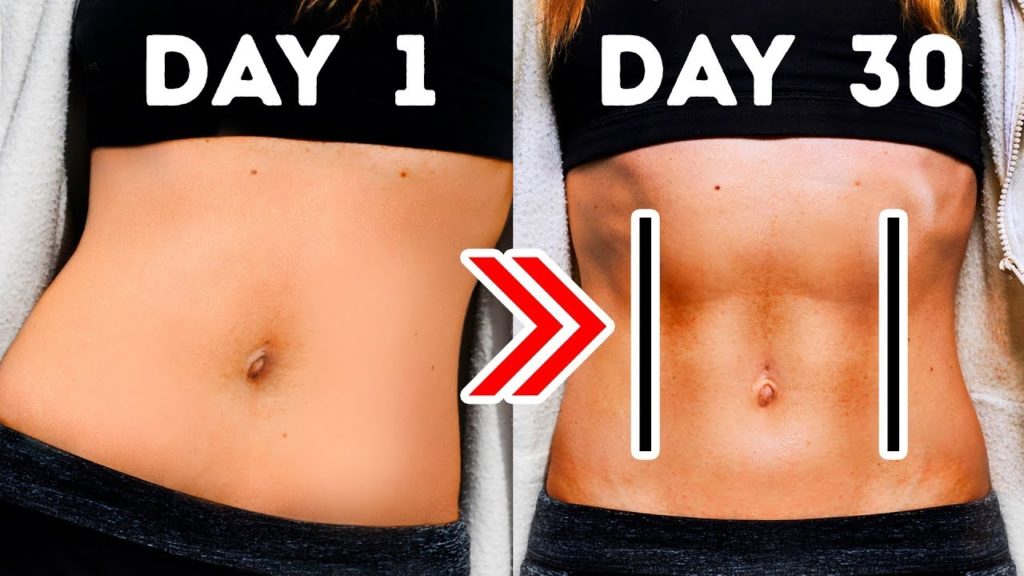 7 Easy Exercises to get 11 Line Abs in a Month