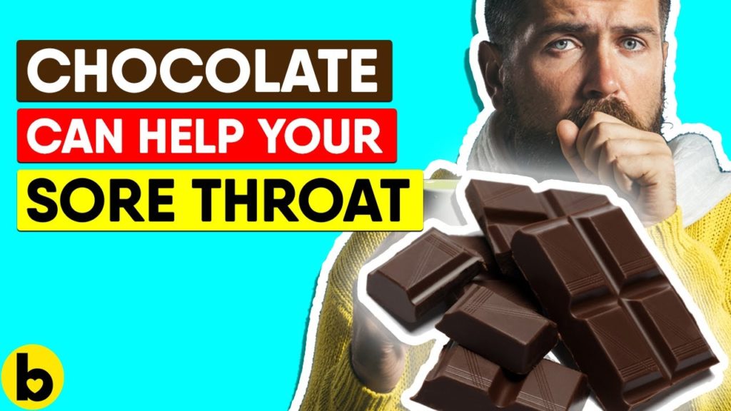 Why Eating Chocolate is good for a Cough and Sore Throat